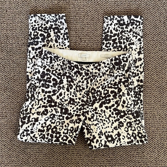 J. Crew Pants - J.crew animal print pants